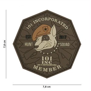 Patch 3D PVC Hunt Squad #1