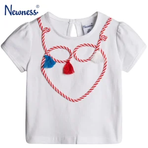 TEE SHIRT MANCHE COURTE BEBE FILLE NEWNESS