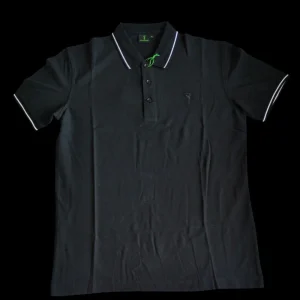 POLO HOMME MANCHE COURTE NOIR